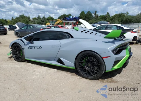 2023 Lamborghini Huracan Sto z USA, uszkodzony, nr VIN ZHWUA6ZX6PLA25084